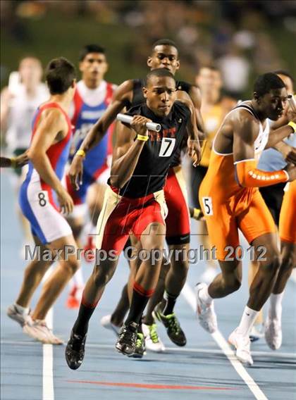 Thumbnail 2 in CIF State Track & Field Championships (Boys Preliminary Track Events) photogallery.