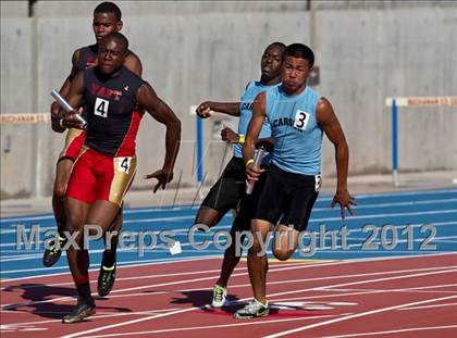 Thumbnail 3 in CIF State Track & Field Championships (Boys Preliminary Track Events) photogallery.