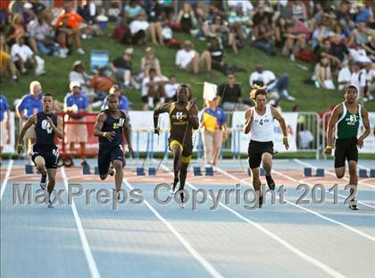 Thumbnail 1 in CIF State Track & Field Championships (Boys Preliminary Track Events) photogallery.