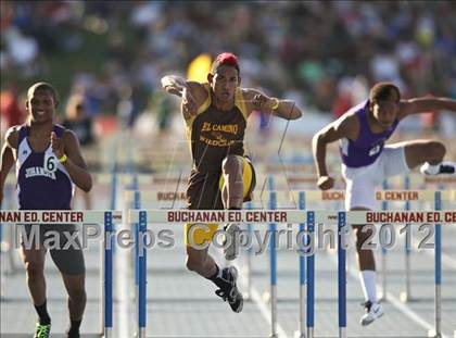 Thumbnail 2 in CIF State Track & Field Championships (Boys Preliminary Track Events) photogallery.