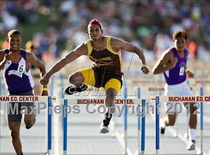 Thumbnail 1 in CIF State Track & Field Championships (Boys Preliminary Track Events) photogallery.