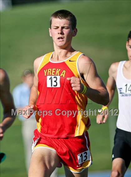 Thumbnail 1 in CIF State Track & Field Championships (Boys Preliminary Track Events) photogallery.