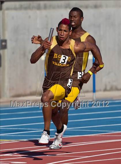 Thumbnail 3 in CIF State Track & Field Championships (Boys Preliminary Track Events) photogallery.