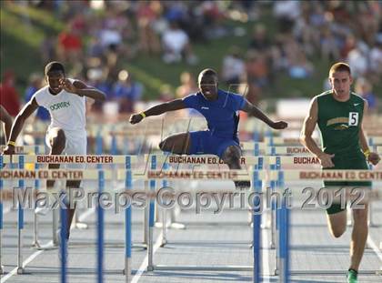 Thumbnail 1 in CIF State Track & Field Championships (Boys Preliminary Track Events) photogallery.