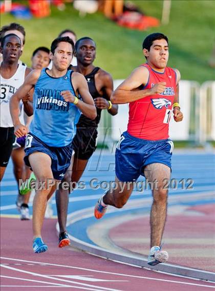 Thumbnail 2 in CIF State Track & Field Championships (Boys Preliminary Track Events) photogallery.