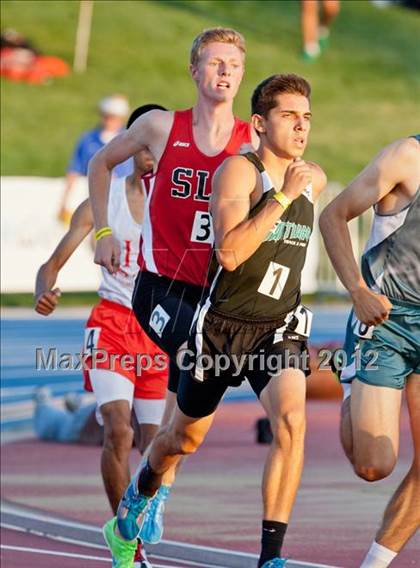 Thumbnail 1 in CIF State Track & Field Championships (Boys Preliminary Track Events) photogallery.