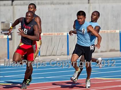 Thumbnail 3 in CIF State Track & Field Championships (Boys Preliminary Track Events) photogallery.