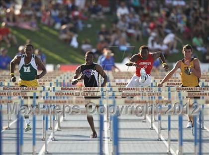 Thumbnail 1 in CIF State Track & Field Championships (Boys Preliminary Track Events) photogallery.