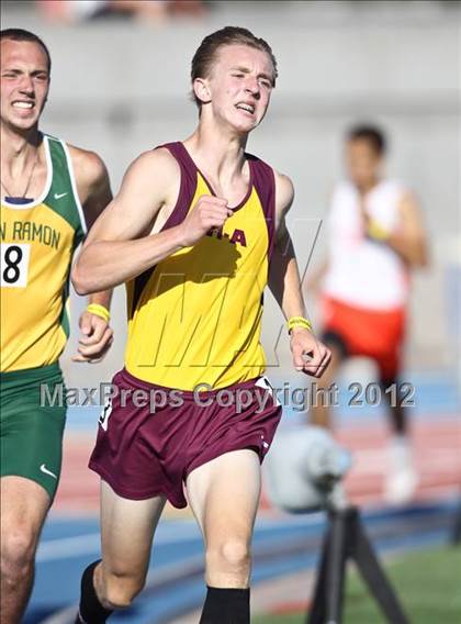 Thumbnail 2 in CIF State Track & Field Championships (Boys Preliminary Track Events) photogallery.