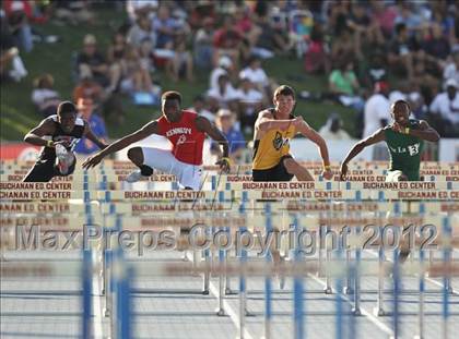 Thumbnail 2 in CIF State Track & Field Championships (Boys Preliminary Track Events) photogallery.