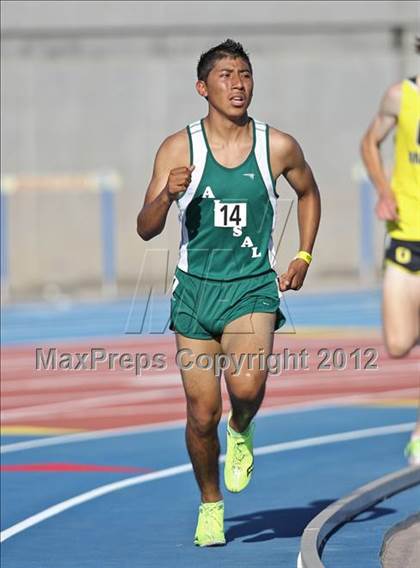 Thumbnail 3 in CIF State Track & Field Championships (Boys Preliminary Track Events) photogallery.