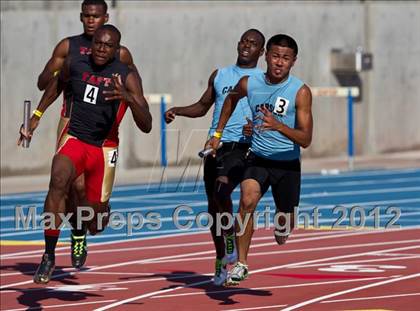 Thumbnail 2 in CIF State Track & Field Championships (Boys Preliminary Track Events) photogallery.