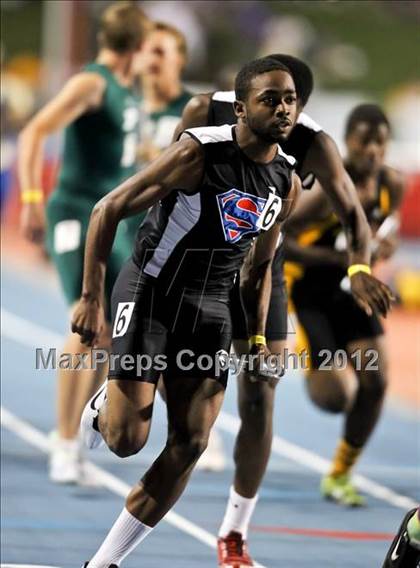Thumbnail 1 in CIF State Track & Field Championships (Boys Preliminary Track Events) photogallery.