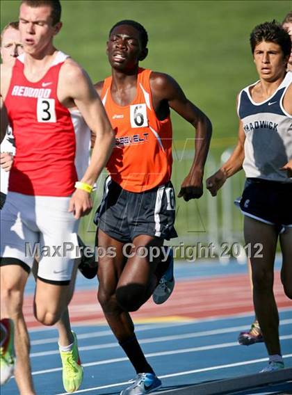 Thumbnail 2 in CIF State Track & Field Championships (Boys Preliminary Track Events) photogallery.