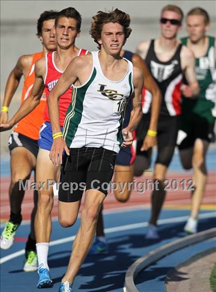 Thumbnail 1 in CIF State Track & Field Championships (Boys Preliminary Track Events) photogallery.