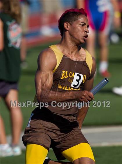 Thumbnail 1 in CIF State Track & Field Championships (Boys Preliminary Track Events) photogallery.