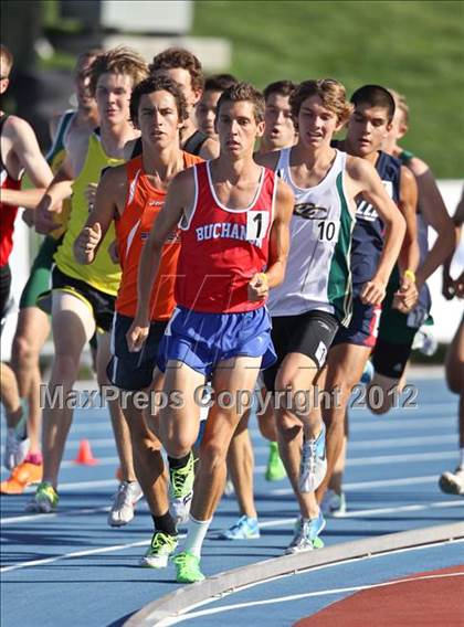 Thumbnail 1 in CIF State Track & Field Championships (Boys Preliminary Track Events) photogallery.