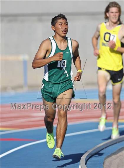 Thumbnail 1 in CIF State Track & Field Championships (Boys Preliminary Track Events) photogallery.