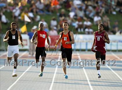 Thumbnail 1 in CIF State Track & Field Championships (Boys Preliminary Track Events) photogallery.