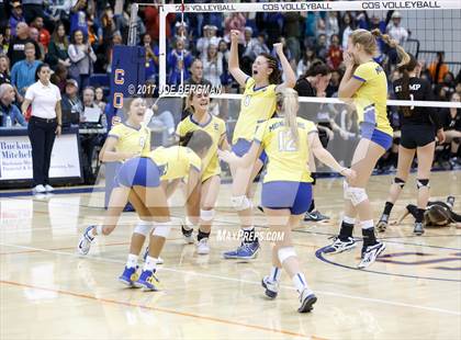 Thumbnail 3 in Bakersfield Christian vs. Exeter (CIF CS D2 Final) photogallery.