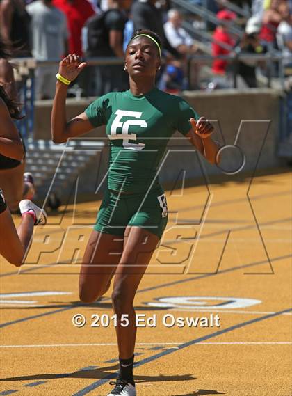 Thumbnail 2 in CIF NCS Masters Track and Field Championships (Girls 100 and 200 Meter Dashes) photogallery.