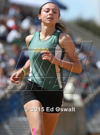 Thumbnail 3 in CIF NCS Masters Track and Field Championships (Girls 100 and 200 Meter Dashes) photogallery.