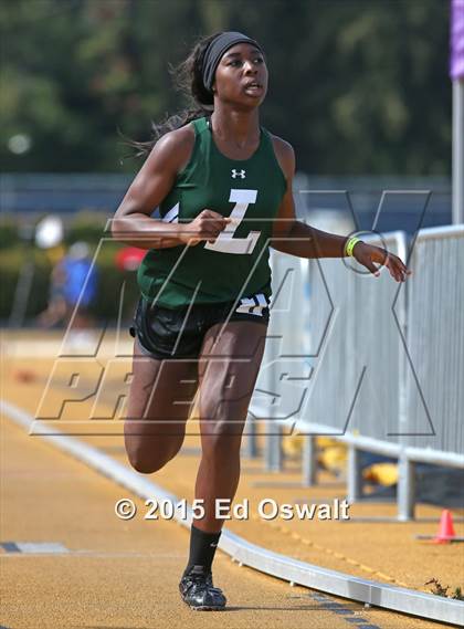 Thumbnail 3 in CIF NCS Masters Track and Field Championships (Girls 100 and 200 Meter Dashes) photogallery.