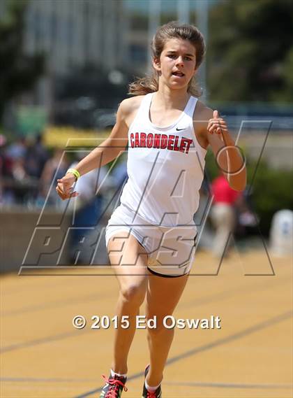 Thumbnail 3 in CIF NCS Masters Track and Field Championships (Girls 100 and 200 Meter Dashes) photogallery.