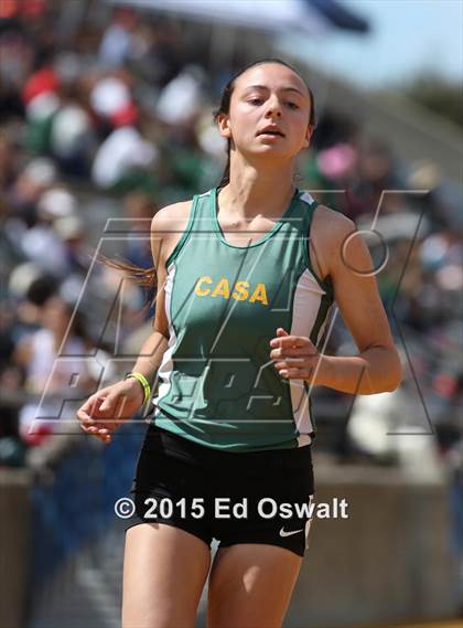 Thumbnail 2 in CIF NCS Masters Track and Field Championships (Girls 100 and 200 Meter Dashes) photogallery.