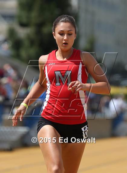 Thumbnail 1 in CIF NCS Masters Track and Field Championships (Girls 100 and 200 Meter Dashes) photogallery.