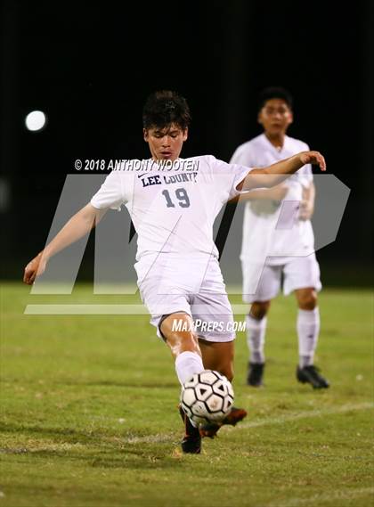 Thumbnail 3 in Lee County vs Terry Sanford (Battle for the Bell) photogallery.