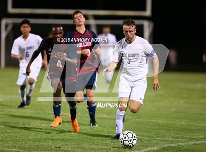Thumbnail 2 in Lee County vs Terry Sanford (Battle for the Bell) photogallery.