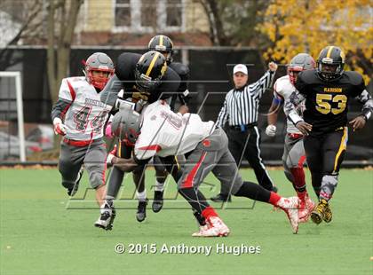 Thumbnail 2 in Roosevelt @ Madison (PSAL Bowl Quarter Finals) photogallery.