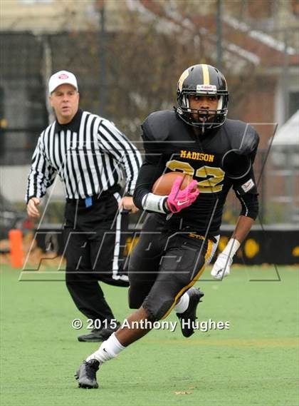 Thumbnail 3 in Roosevelt @ Madison (PSAL Bowl Quarter Finals) photogallery.