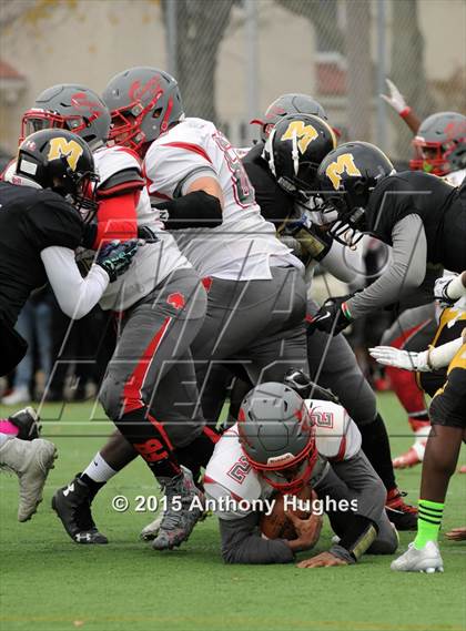 Thumbnail 1 in Roosevelt @ Madison (PSAL Bowl Quarter Finals) photogallery.