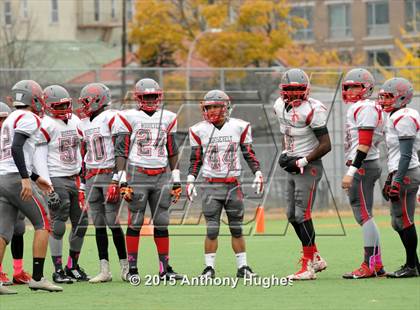Thumbnail 2 in Roosevelt @ Madison (PSAL Bowl Quarter Finals) photogallery.