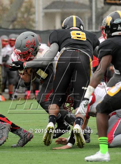 Thumbnail 1 in Roosevelt @ Madison (PSAL Bowl Quarter Finals) photogallery.