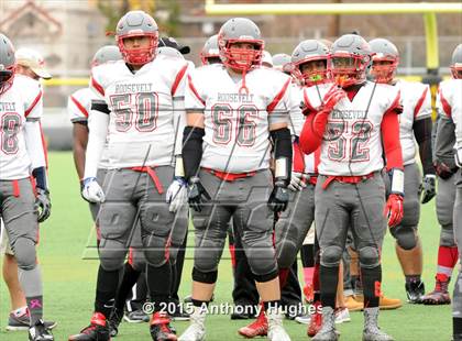 Thumbnail 3 in Roosevelt @ Madison (PSAL Bowl Quarter Finals) photogallery.