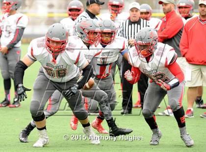 Thumbnail 2 in Roosevelt @ Madison (PSAL Bowl Quarter Finals) photogallery.