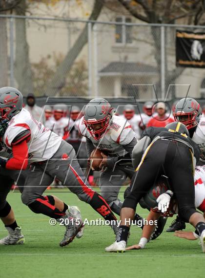 Thumbnail 2 in Roosevelt @ Madison (PSAL Bowl Quarter Finals) photogallery.