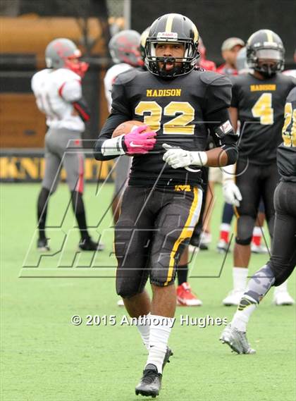 Thumbnail 2 in Roosevelt @ Madison (PSAL Bowl Quarter Finals) photogallery.
