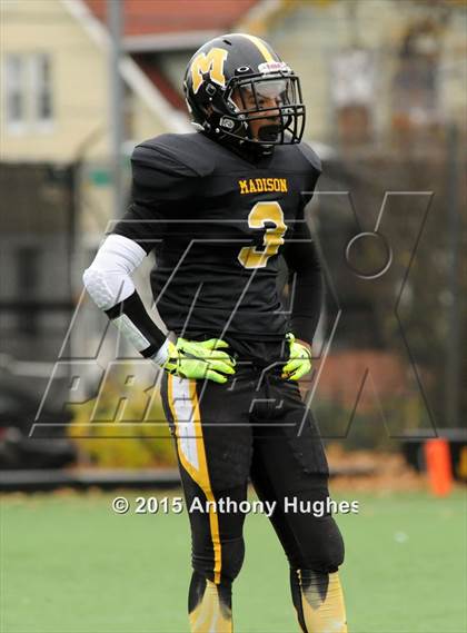 Thumbnail 1 in Roosevelt @ Madison (PSAL Bowl Quarter Finals) photogallery.