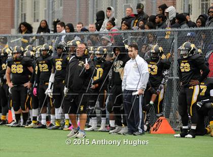 Thumbnail 2 in Roosevelt @ Madison (PSAL Bowl Quarter Finals) photogallery.