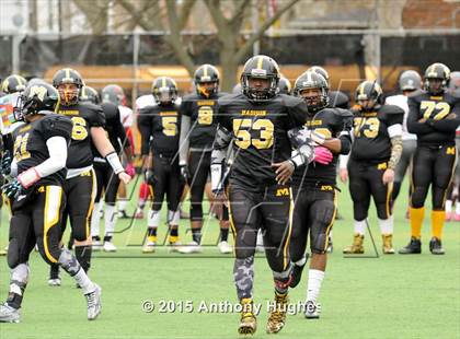 Thumbnail 1 in Roosevelt @ Madison (PSAL Bowl Quarter Finals) photogallery.