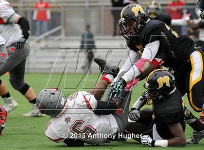 Thumbnail 3 in Roosevelt @ Madison (PSAL Bowl Quarter Finals) photogallery.