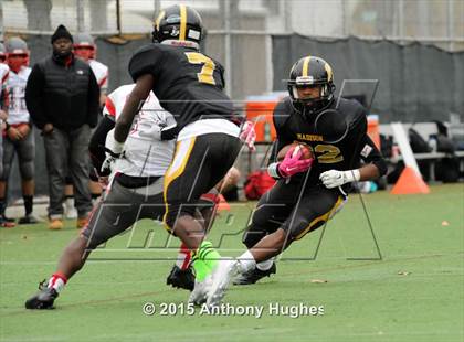 Thumbnail 1 in Roosevelt @ Madison (PSAL Bowl Quarter Finals) photogallery.