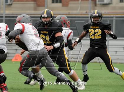 Thumbnail 2 in Roosevelt @ Madison (PSAL Bowl Quarter Finals) photogallery.