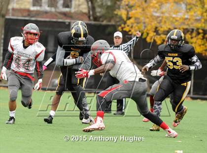 Thumbnail 1 in Roosevelt @ Madison (PSAL Bowl Quarter Finals) photogallery.