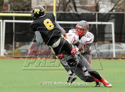 Thumbnail 1 in Roosevelt @ Madison (PSAL Bowl Quarter Finals) photogallery.