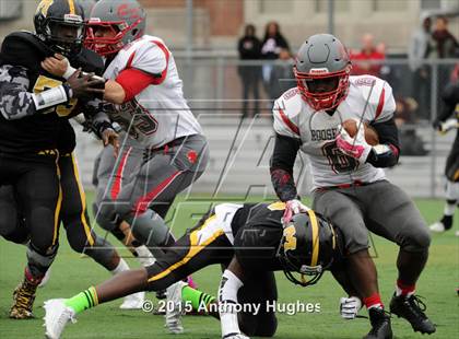 Thumbnail 2 in Roosevelt @ Madison (PSAL Bowl Quarter Finals) photogallery.